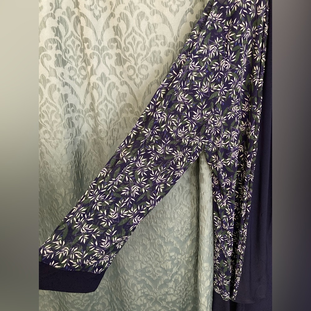 NY Collection | NWT Women’s 2 Piece Set Floral Sheer Cardigan & Dress - Picture 6 of 8